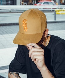 WASHED TWILL CAP-CROWD-
