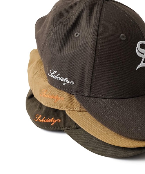 Subciety(サブサエティ)の「WASHED TWILL CAP-CROWD-(キャップ・メンズ・ブラック/カーキ/ベージュ・FREE)」の8枚目の写真