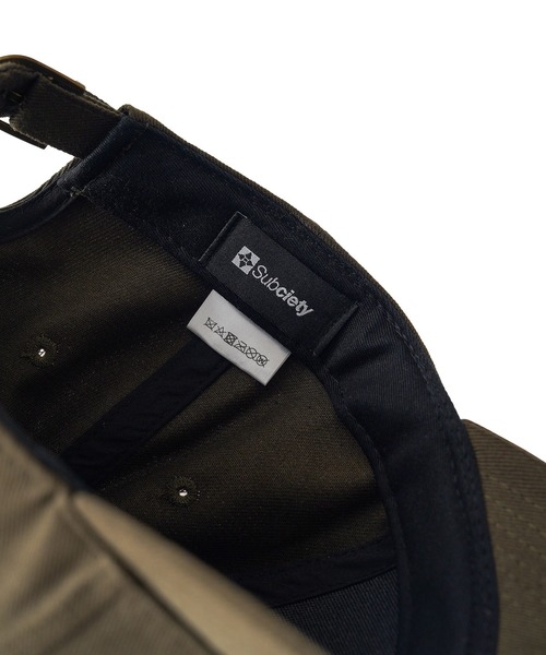 Subciety(サブサエティ)の「WASHED TWILL CAP-CROWD-(キャップ・メンズ・ブラック/カーキ/ベージュ・FREE)」の11枚目の写真