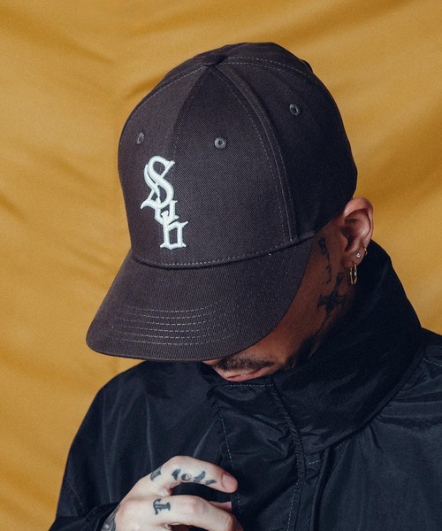 Subciety(サブサエティ)の「WASHED TWILL CAP-CROWD-(キャップ・メンズ・ブラック/カーキ/ベージュ・FREE)」の12枚目の写真