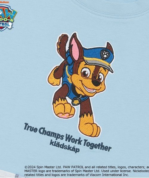 kladskap（クレードスコープ）の「【パウ・パトロール】裾チェック半袖Tシャツ（Tシャツ/カットソー・キッズ・ホワイト系その他/ライトブルー・120cm/100cm/110cm/90cm）」の18枚目の写真