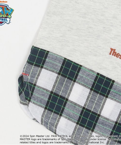 kladskap（クレードスコープ）の「【パウ・パトロール】裾チェック半袖Tシャツ（Tシャツ/カットソー・キッズ・ホワイト系その他/ライトブルー・120cm/100cm/110cm/90cm）」の21枚目の写真