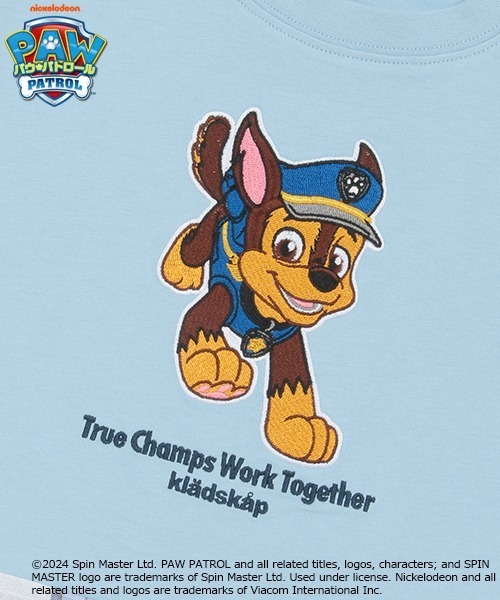 kladskap（クレードスコープ）の「【パウ・パトロール】裾チェック半袖Tシャツ（Tシャツ/カットソー・キッズ・ホワイト系その他/ライトブルー・120cm/100cm/110cm/90cm）」の9枚目の写真