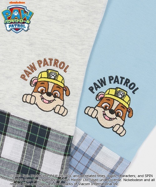 kladskap（クレードスコープ）の「【パウ・パトロール】裾チェック半袖Tシャツ（Tシャツ/カットソー・キッズ・ホワイト系その他/ライトブルー・120cm/100cm/110cm/90cm）」の13枚目の写真