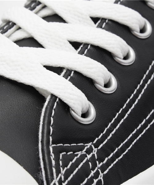 CONVERSE（コンバース）の「converse コンバース LEA JACK PURCELL レザー ジャックパーセル BLACK（スニーカー・メンズ・ブラック・8h/6h/10h/5/9/4h/9h/3h/8/5h/7/4/7h/3/11h/6）」の8枚目の写真