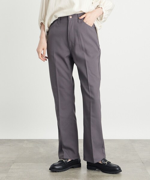 grove(グローブ)の「Wrangler/ラングラーWRANCHERフレアパンツ(その他パンツ・レディース・ダークグレー/ブラック・01/02)」の3枚目の写真