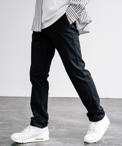 Hanes ヘインズ ノータック ストレッチチノパンツ（チノパンツ