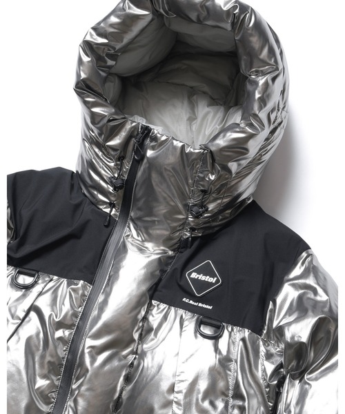 F.C.Real Bristol（エフシーレアルブリストル）の「DOWN BENCH PARKA（ダウンジャケット/コート・メンズ・シルバー/ブラック/ネイビー・SMALL/MEDIUM/LARGE/X-LARGE/XX-LARGE）」の14枚目の写真