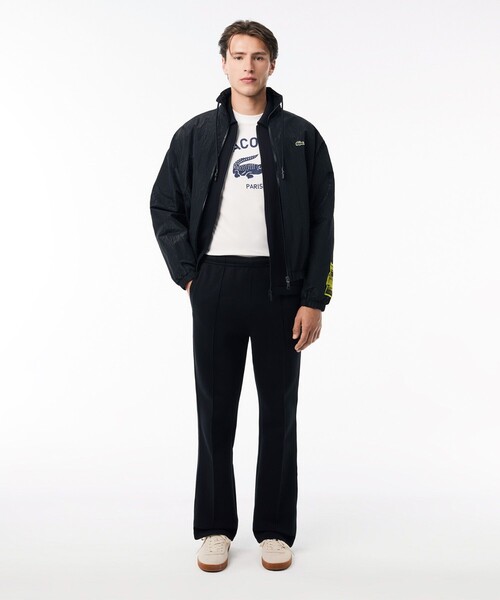 LACOSTE(ラコステ)の「ヘビーウェイト アーチネームカレッジロゴプリント 半袖Tシャツ(Tシャツ/カットソー・メンズ・ダークネイビー/オフホワイト/ワイン/ライトブルー/ブラック/イエロー/オリーブ・L/M/S/XS/XL)」の22枚目の写真