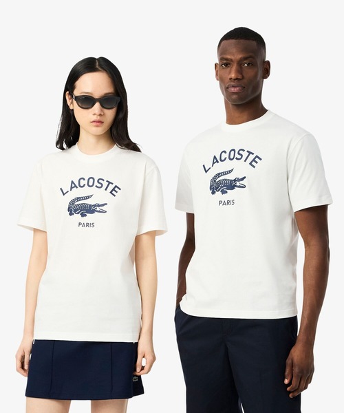 ヘビーウェイト アーチネームカレッジロゴプリント 半袖Tシャツ