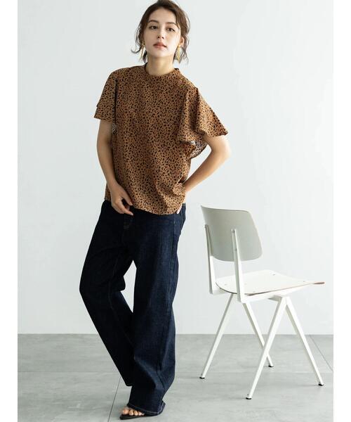 Te chichi（テチチ）の「ワイドデニムパンツ（その他パンツ・レディース・ネイビー/サックスブルー・S/M）」の10枚目の写真