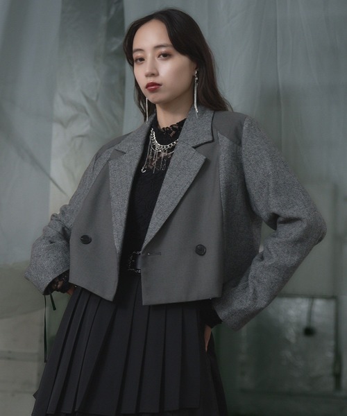 HARE（ハレ）の「イソザイキリカエショートジャケット(HARE