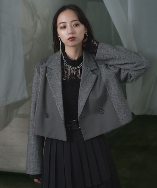 HARE（ハレ）の「イソザイキリカエショートジャケット(HARE