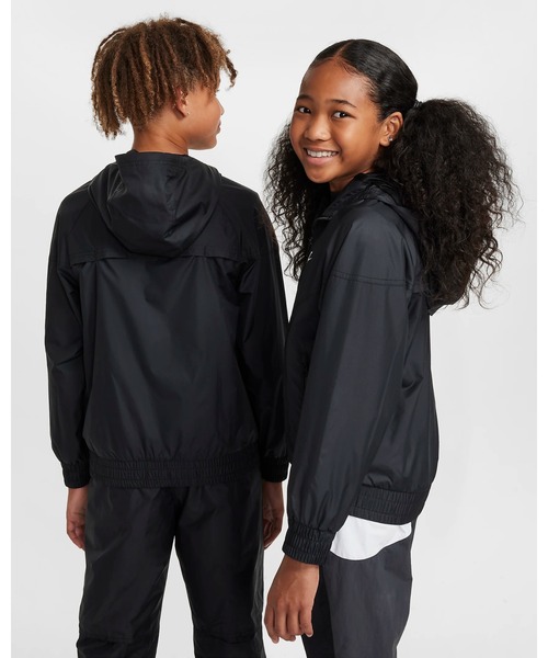 NIKE（ナイキ）の「《NIKEアパレル》ﾅｲｷ YTH NSW WR ﾌｰﾃﾞｨ ｼﾞｬｹｯﾄ（その他アウター・キッズ・ホワイト×グレー/ブラック/ネイビー×ホワイト/ブルーグリーン/パープル系その他/ホワイト×イエロー・140/130/160/150）」の12枚目の写真