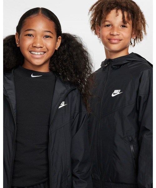 NIKE（ナイキ）の「《NIKEアパレル》ﾅｲｷ YTH NSW WR ﾌｰﾃﾞｨ ｼﾞｬｹｯﾄ（その他アウター・キッズ・ホワイト×グレー/ブラック/ネイビー×ホワイト/ブルーグリーン/パープル系その他/ホワイト×イエロー・140/130/160/150）」の13枚目の写真