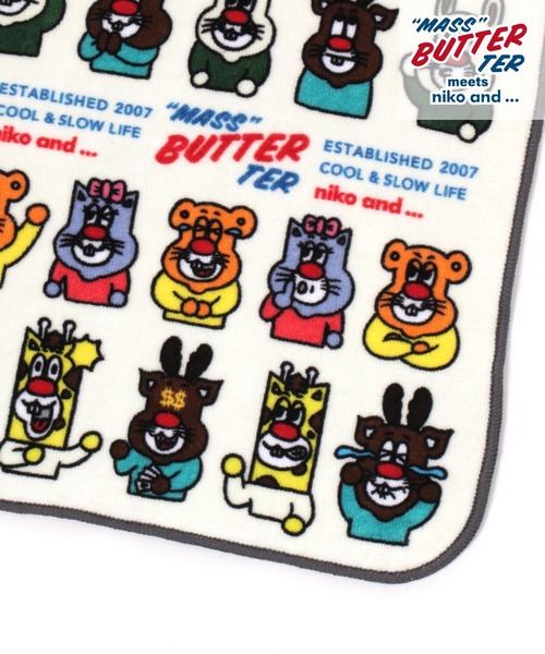 niko and...（ニコアンド）の「【バターマスター】コラボタオルハンカチ（ハンカチ/ハンドタオル・レディース・その他2/その他1・0）」の5枚目の写真