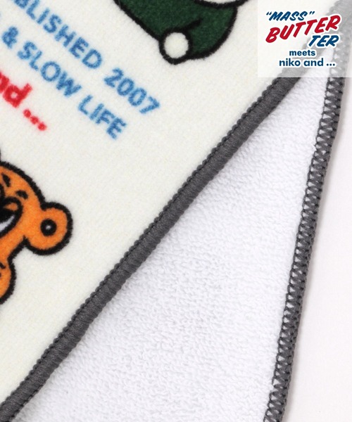 niko and...（ニコアンド）の「【バターマスター】コラボタオルハンカチ（ハンカチ/ハンドタオル・レディース・その他2/その他1・0）」の6枚目の写真