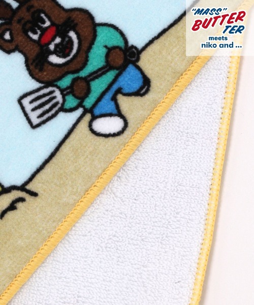 niko and...（ニコアンド）の「【バターマスター】コラボタオルハンカチ（ハンカチ/ハンドタオル・レディース・その他2/その他1・0）」の9枚目の写真