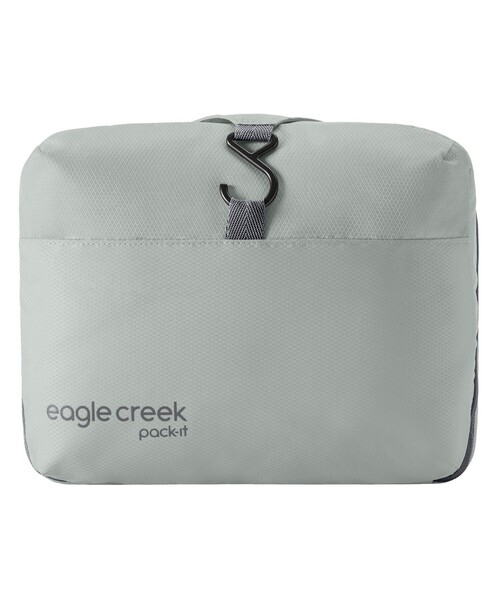 EagleCreek（イーグルクリーク）の「Eagle Creek / Pack-It Hanging Toiletry Kit（ポーチ・レディース・ブラック/グレー・ONE SIZE）」の5枚目の写真