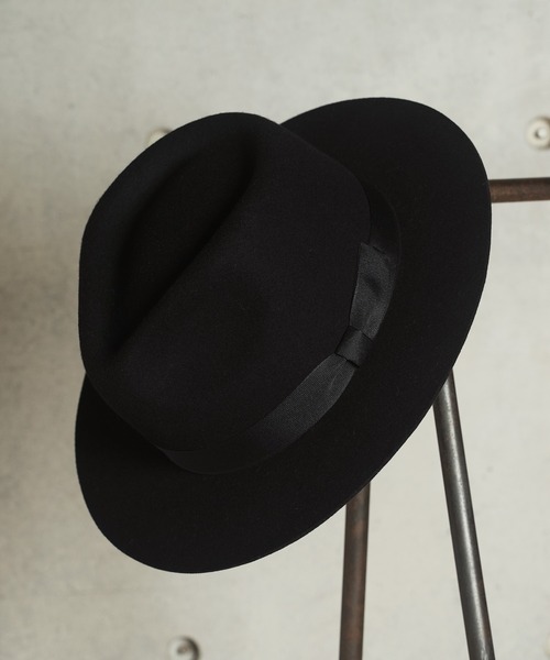 RATTLE TRAP（ラトルトラップ）の「ワイドブリムハット（ハット・メンズ・ブラック/ブラウン・FREE）」の2枚目の写真