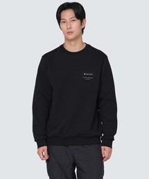 Land woven patch sweatshirt