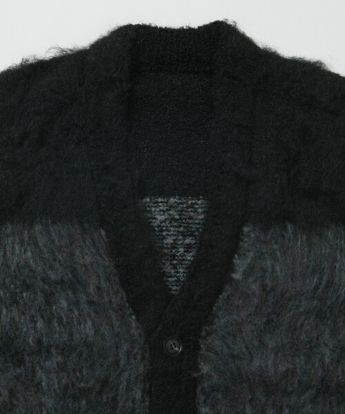 Firsthand(ファーストハンド)の「Firsthand/ファーストハンド グラデーションシャギーカーディガン / シャギーニット(カーディガン/ボレロ・メンズ・ベージュ/ブラック/ブルー・0/1)」の10枚目の写真