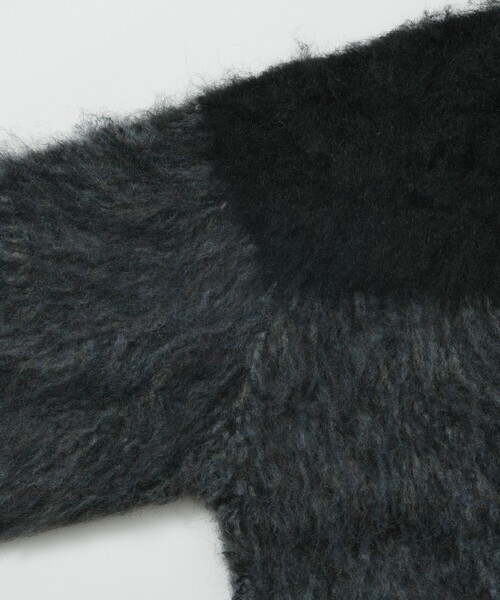 Firsthand(ファーストハンド)の「Firsthand/ファーストハンド グラデーションシャギーカーディガン / シャギーニット(カーディガン/ボレロ・メンズ・ベージュ/ブラック/ブルー・0/1)」の11枚目の写真