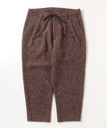 BALLAST ARK | BALLAST ARK / バラストアーク：WOOL LOOP YARN TWEED CROPPED PANTS：BA10-P001[AST](スラックス)