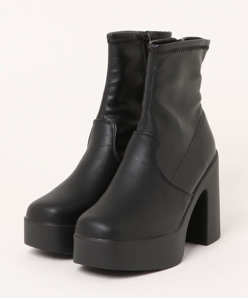 Remind me and forever（リマインドミーアンドフォーエバー）の「ショートブーツ（ブーツ・レディース・アイボリー/ブラック・MEDIUM/X-LARGE/SMALL/LARGE）」の19枚目の写真