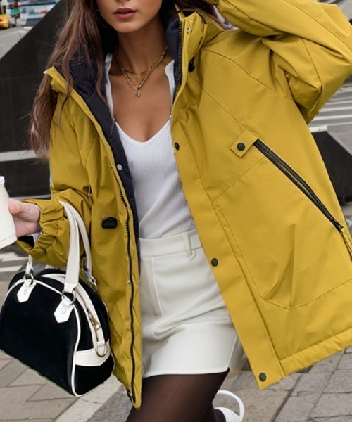 未使用　23区ライトナイロンフィールドアウター　38　イエロー　スプリングコート 未使用 23区ライトナイロンフィールドアウター 38 イエロー スプリング