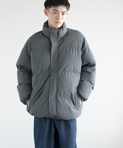 aimoha(アイモハ)の「aimoha men Simple Comfort Eco Down Jacket (AW)(その他アウター・メンズ・ベージュ/グレー/ブラック/ホワイト・MEDIUM/LARGE/X-LARGE/XX-LARGE/XXX-LARGE)」の1枚目の写真