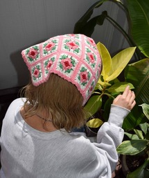 WEGO（ウィゴー）の「WEGO/クロシェ編みバンダナ/スカーフ（バンダナ/スカーフ）」