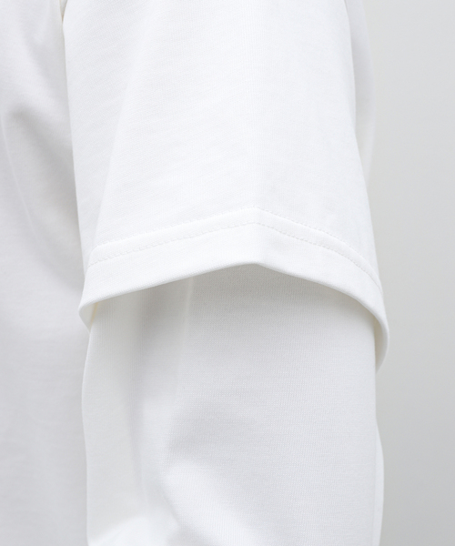 CLASS(クラス)の「CLASS / クラス CCEA18UNI レイヤーカットソー(Tシャツ/カットソー・メンズ・ホワイト/ブラック・2/3)」の11枚目の写真