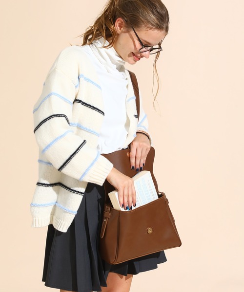 sara&cake(サラアンドケイク)の「マルチデザインショルダーバッグ(ショルダーバッグ・レディース・ブラウン/ベージュ/ブラック・ONE)」の14枚目の写真