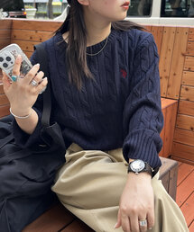 U.S. POLO ASSN. | ケーブルニット(ニット/セーター)