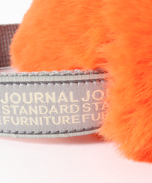 journal standard Furniture (ジャーナルスタンダードファニチャー)の「24F1 TISSUE BOX CASE FUR フェイクファー ティッシュボックス(ダストボックス・レディース・ベージュ/チャコールグレー/オレンジ・FREE)」の16枚目の写真