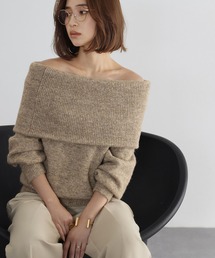 オフショルニット オフショルダー」に該当するファッション通販