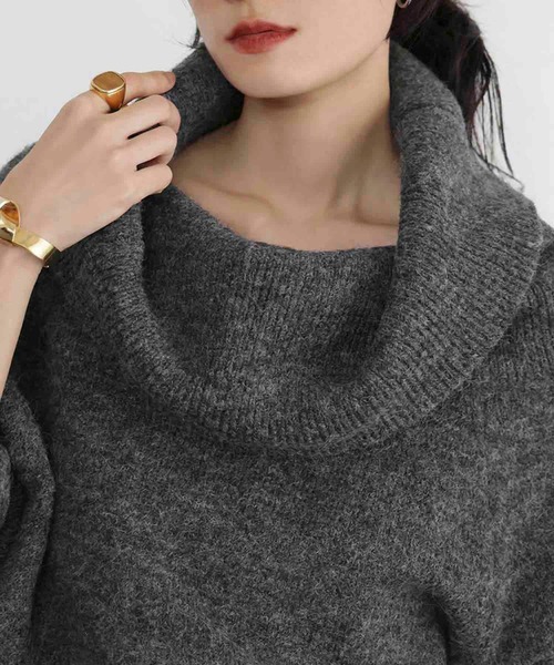 lagunamoonPOLOコラボ アイボリー オフショルダーセーター 2WAYオフショルニット | ニット | NOELA OFFICIAL WEB STORE