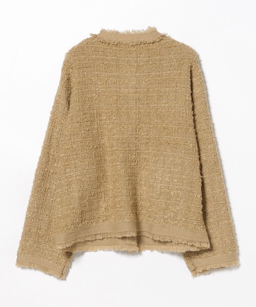 BEAMS HEART（ビームスハート）の「ツイード ニット ジャケット（ノー