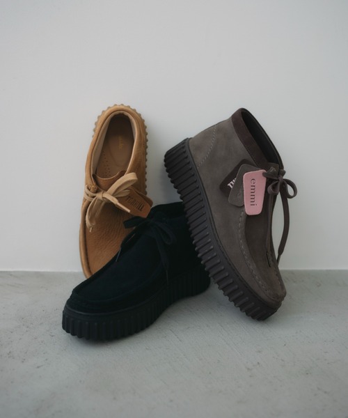 Clarks（クラークス）の「【emmi×Clarks】Torhill Moss（ブーツ）」 - WEAR