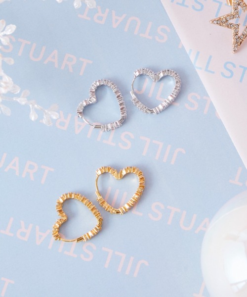 JILL STUART(ジルスチュアート)の「◆<LUV AJ>ハートビジューフープピアス(ネックレス・レディース・ゴールド/シルバー・フリ-)」の11枚目の写真