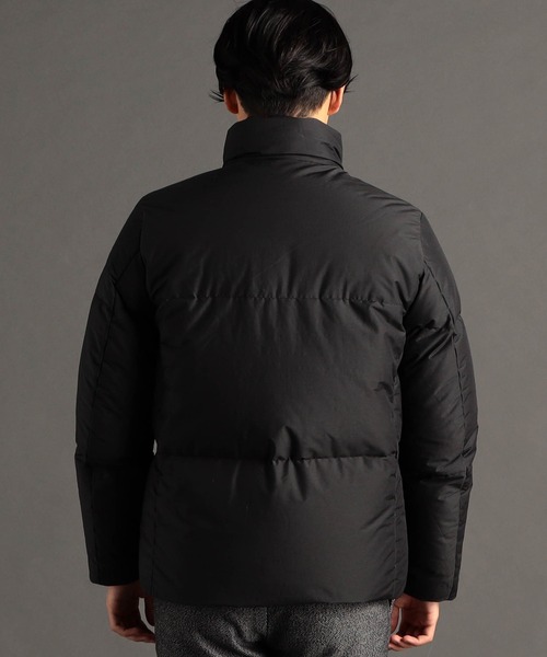 MONSIEUR NICOLE（ムッシュニコル）の「LUMILET ウール混タフタ ダウンブルゾン（ダウンジャケット/コート・メンズ・ブラック/ネイビー/グレー・MEDIUM/LARGE/X-LARGE）」の9枚目の写真