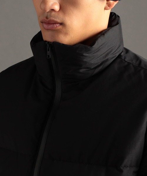 MONSIEUR NICOLE（ムッシュニコル）の「LUMILET ウール混タフタ ダウンブルゾン（ダウンジャケット/コート・メンズ・ブラック/ネイビー/グレー・MEDIUM/LARGE/X-LARGE）」の11枚目の写真