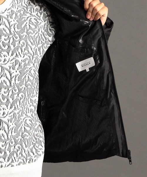 MONSIEUR NICOLE（ムッシュニコル）の「LUMILET ウール混タフタ ダウンブルゾン（ダウンジャケット/コート・メンズ・ブラック/ネイビー/グレー・MEDIUM/LARGE/X-LARGE）」の17枚目の写真