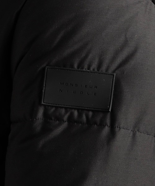 MONSIEUR NICOLE（ムッシュニコル）の「LUMILET ウール混タフタ ダウンブルゾン（ダウンジャケット/コート・メンズ・ブラック/ネイビー/グレー・MEDIUM/LARGE/X-LARGE）」の18枚目の写真