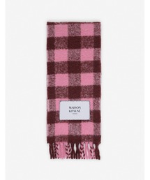 Maison Kitsune（メゾンキツネ）の「CHECK BRUSHED SCARF（マフラー