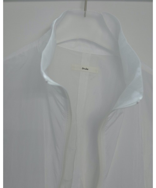 anuke(アンヌーク)の「Nylon Sleeveless Blouson(Tシャツ/カットソー・レディース・ブルー系その他/ホワイト/チャコールグレー・FREE)」の20枚目の写真