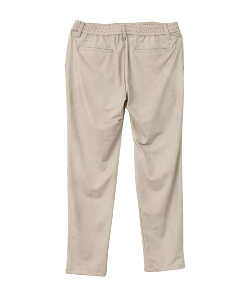 HIGH STREET(ハイストリート)の「HIGH STREET∴ストレッチレザー調プリントイージーパンツ(スラックス・メンズ・ブラック/ベージュ・M/L/LL)」の5枚目の写真