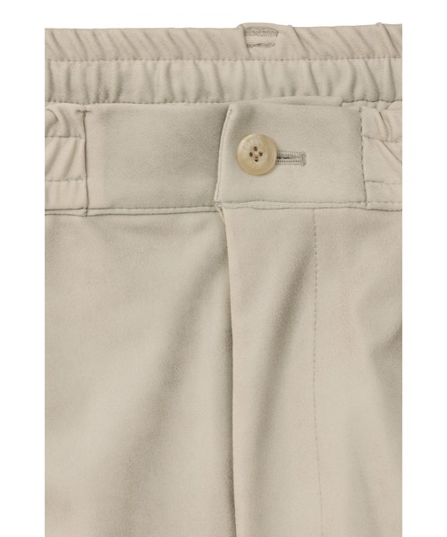 HIGH STREET(ハイストリート)の「HIGH STREET∴ストレッチレザー調プリントイージーパンツ(スラックス・メンズ・ブラック/ベージュ・M/L/LL)」の10枚目の写真