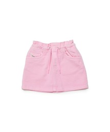 CHANEL ラップ台形スカート ショート丈ピンク 38*QC106 77461608.jpg